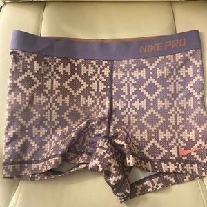 nike pro shorts. can fit medium or small